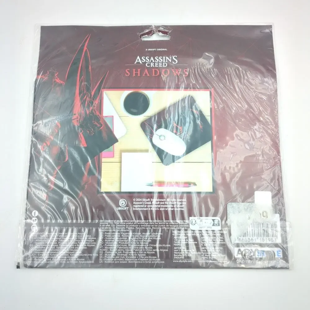 Assassin's Creed Shadows Gaming Mouse Pad ABYstyle Official Merchandise New